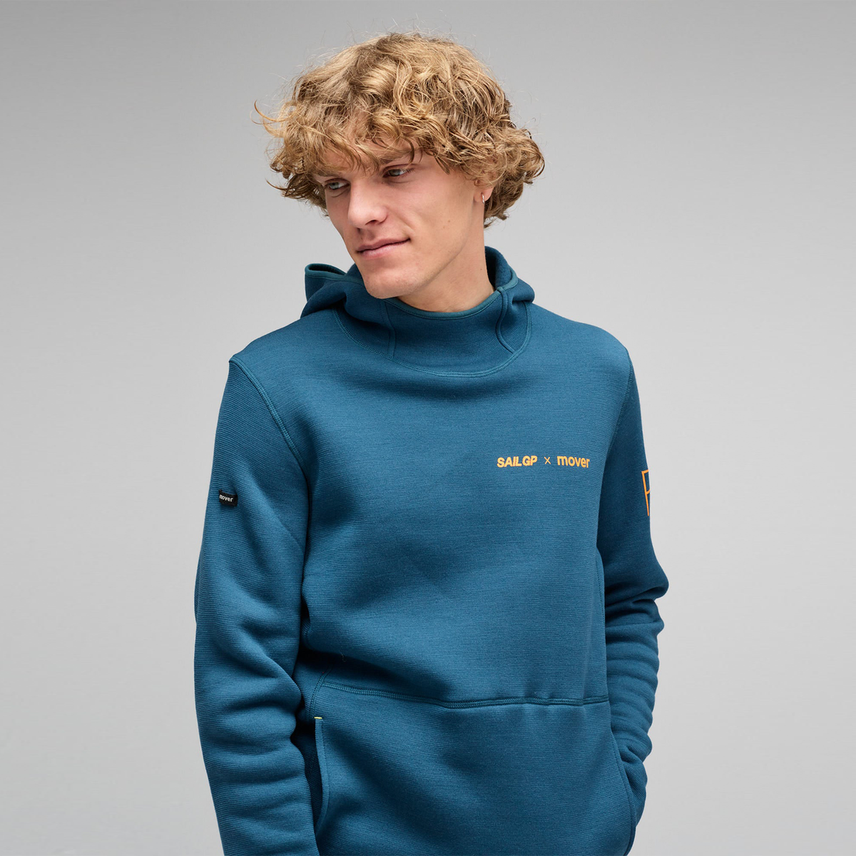 SailGP X MOVER Merino Wool Pullover Hoodie