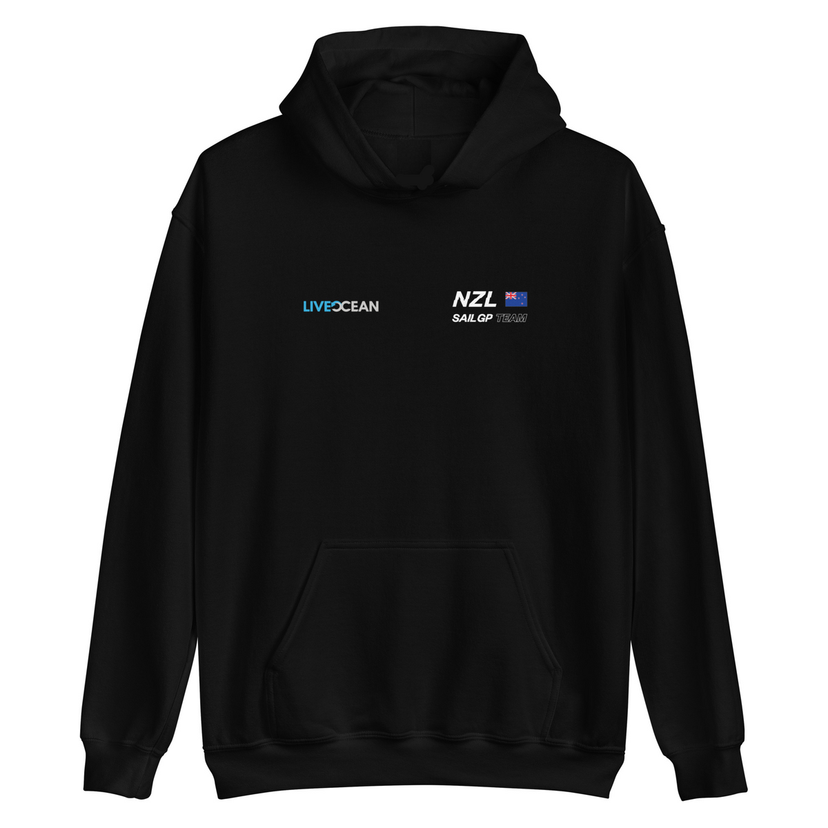 Team NZL Women's Live Ocean Black Hoodie