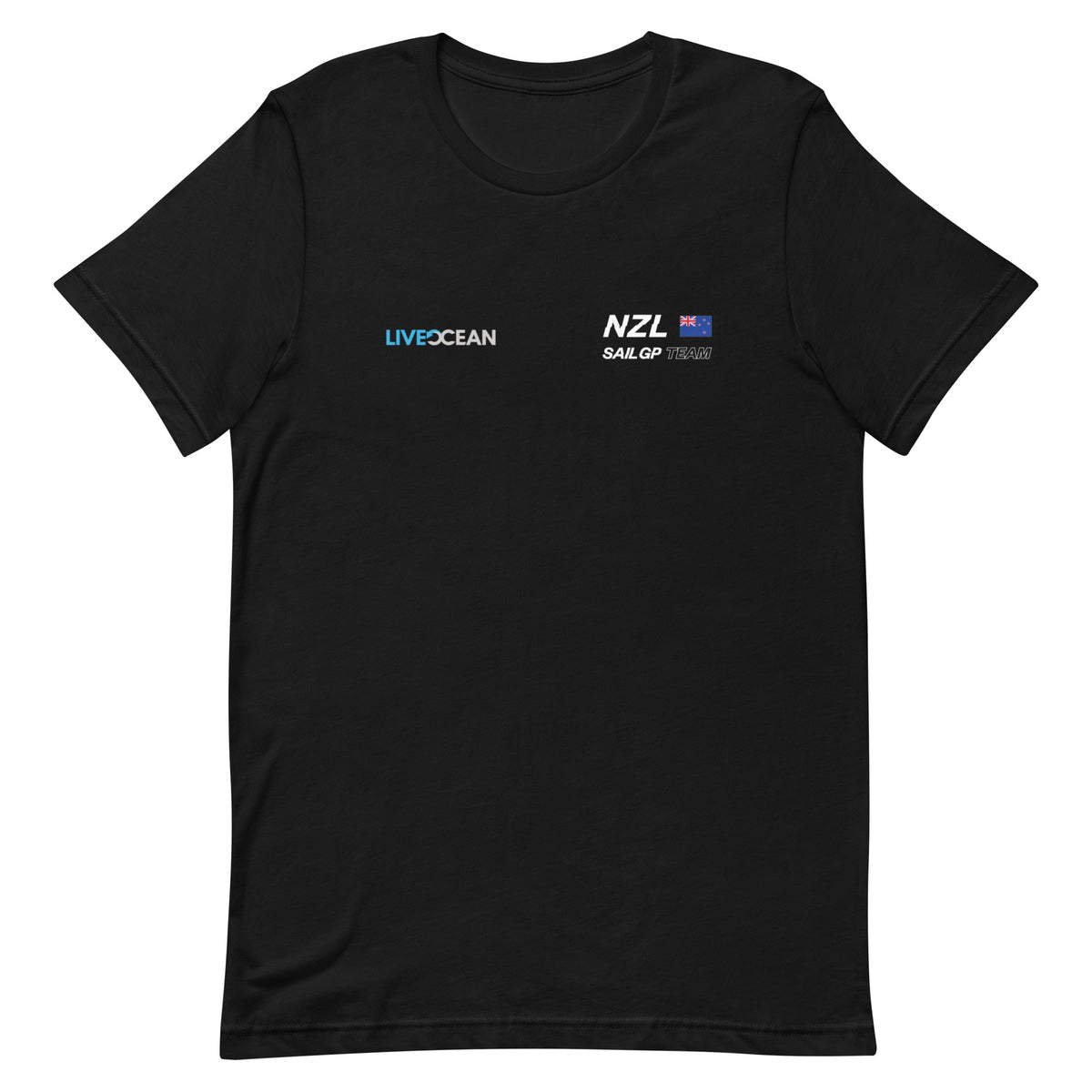 Team NZL Women's Live Ocean Black T-Shirt