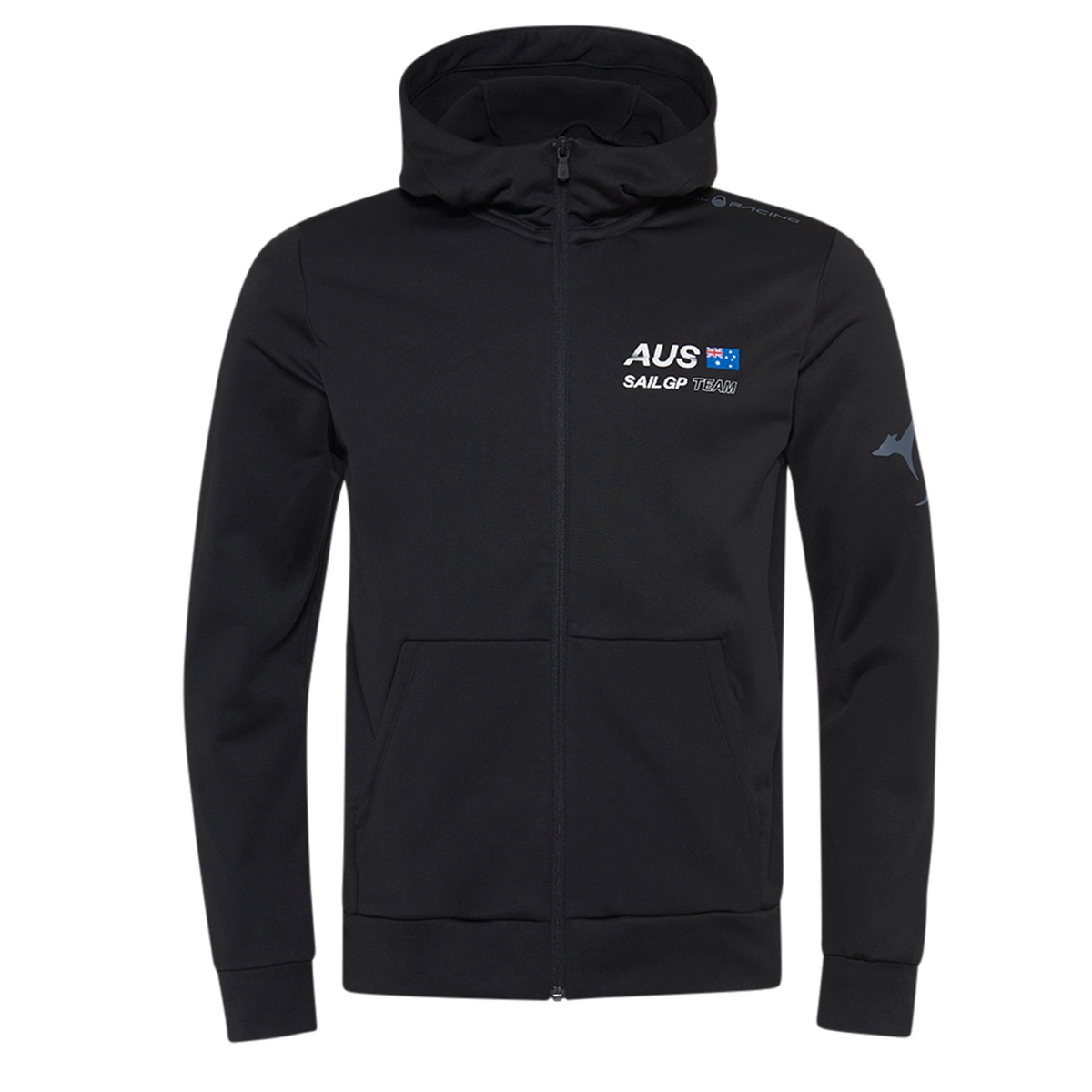 Team AUS Black Sports Hoodie