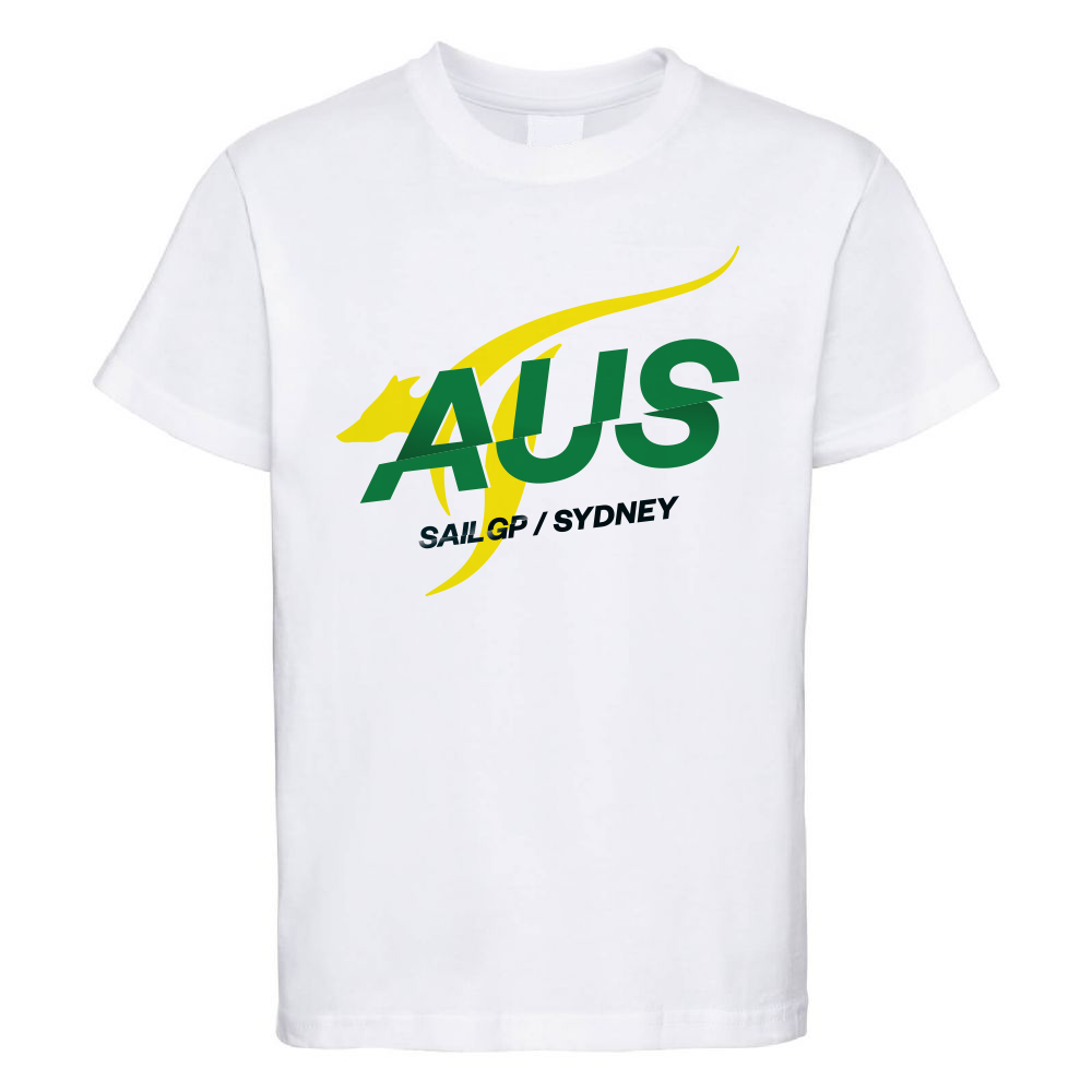 Australia SailGP White T-Shirt (4475780694112)