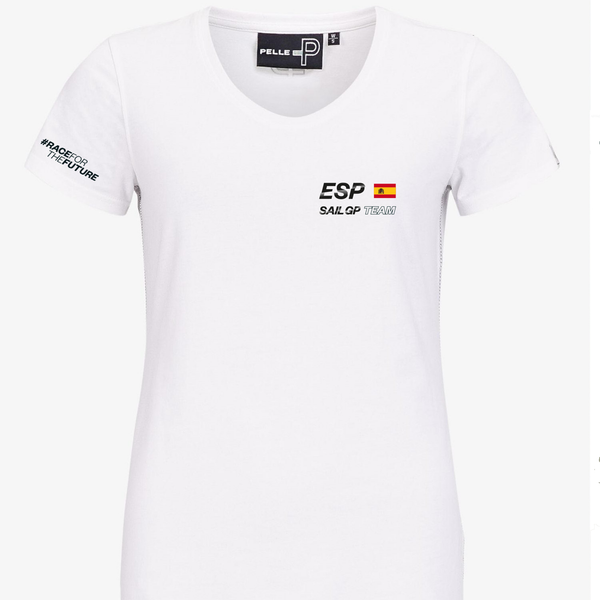 Team ESP Women's White Tshirt SailGP Store