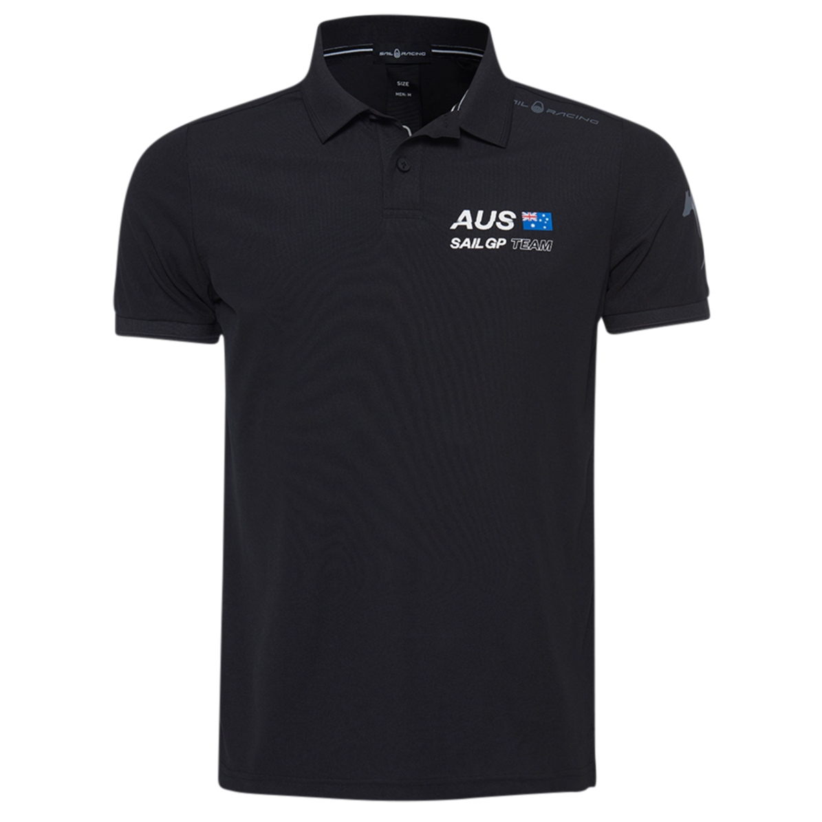 Team AUS Black Polo