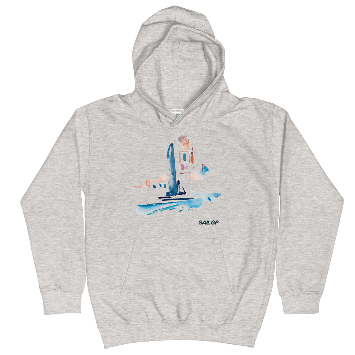 SailGP Youth Artist Collection Grey Hoodie
