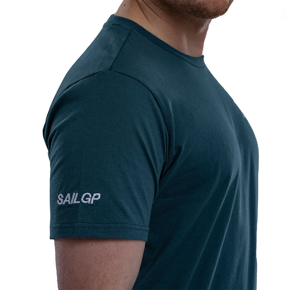 SailGP Men&#39;s Icon Tee, Teal