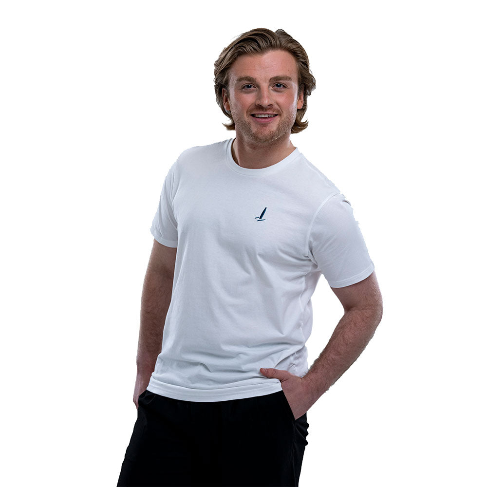 SailGP Men&#39;s Icon Tee, White