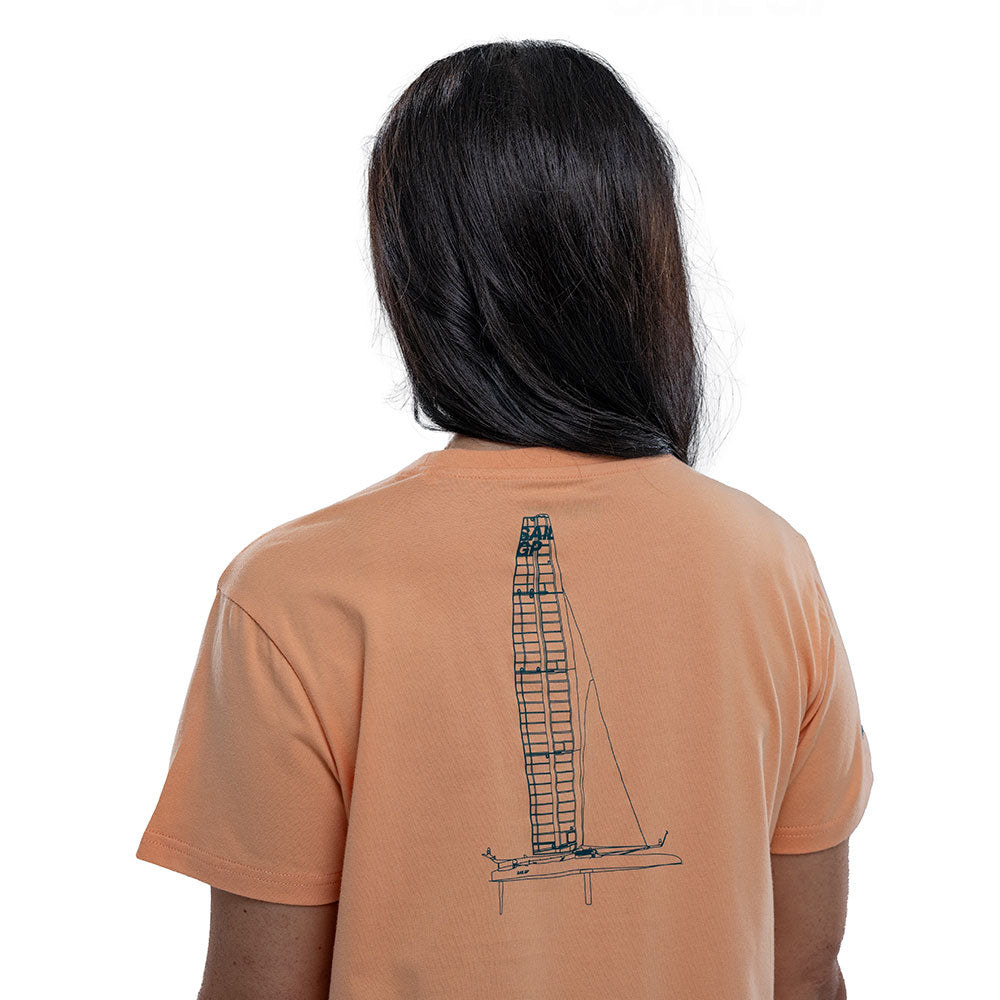 SailGP Women&#39;s Icon Tee, Clay