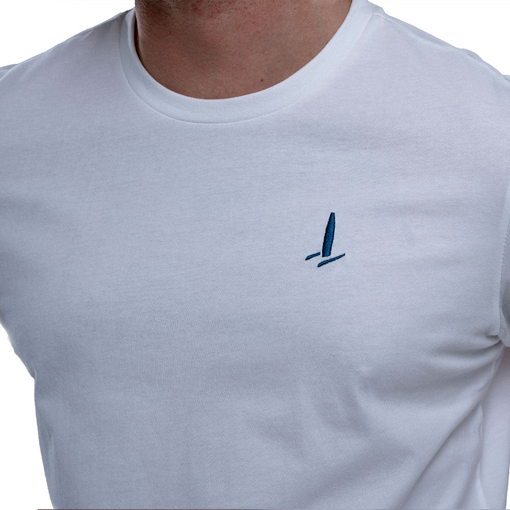 SailGP Men&#39;s Icon Tee, White