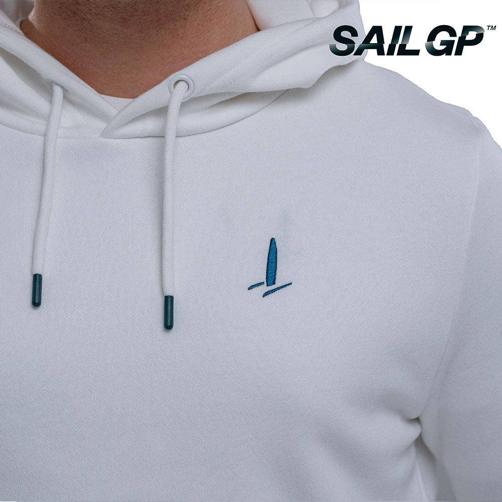 SailGP Men&#39;s Icon Hoodie, White