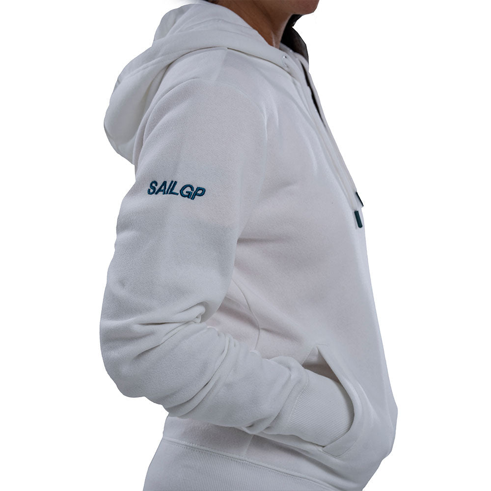 SailGP Women&#39;s Icon Hoodie, White