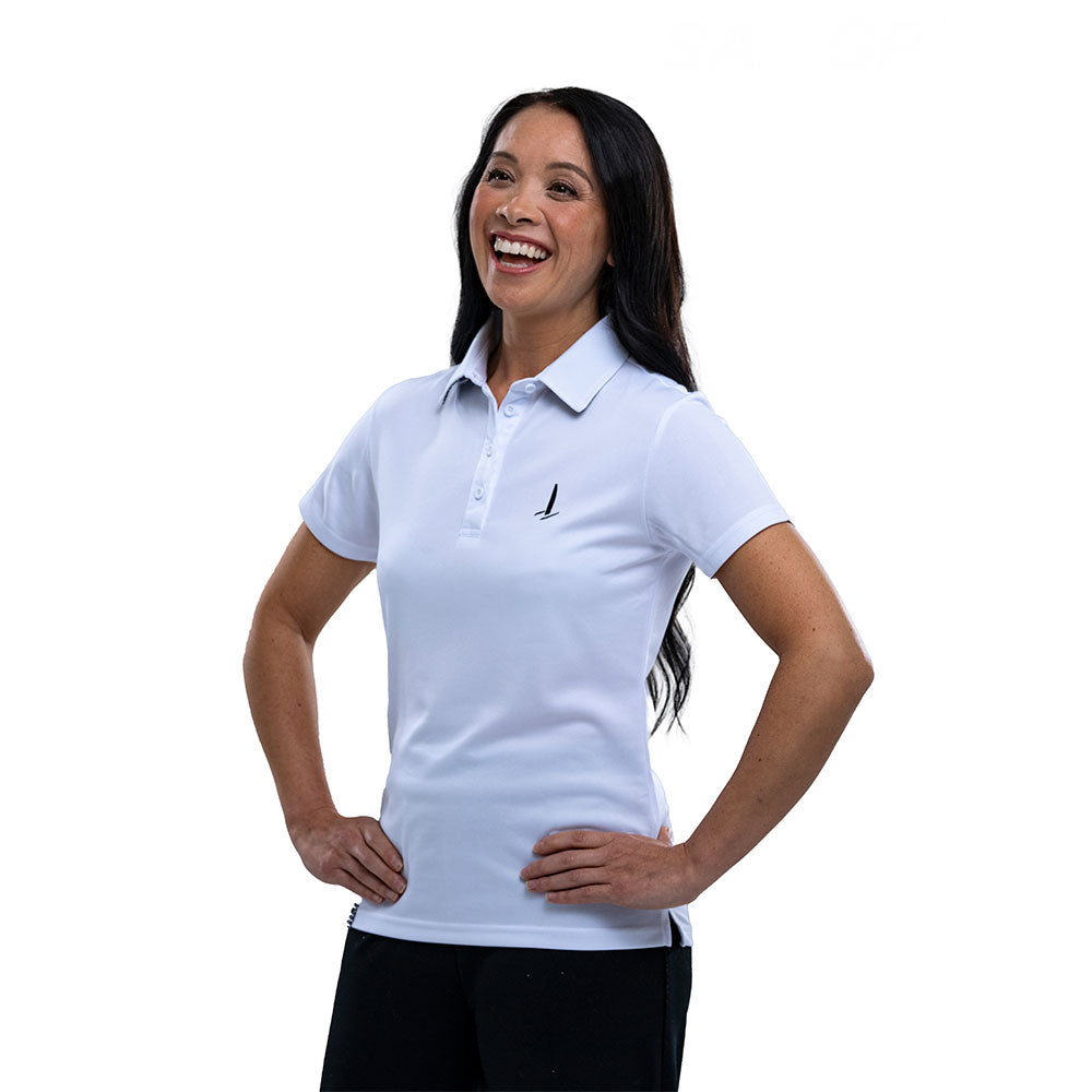 SailGP Women&#39;s Icon Polo, White