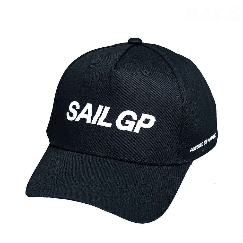 SailGP Curved Peak Cap, Black