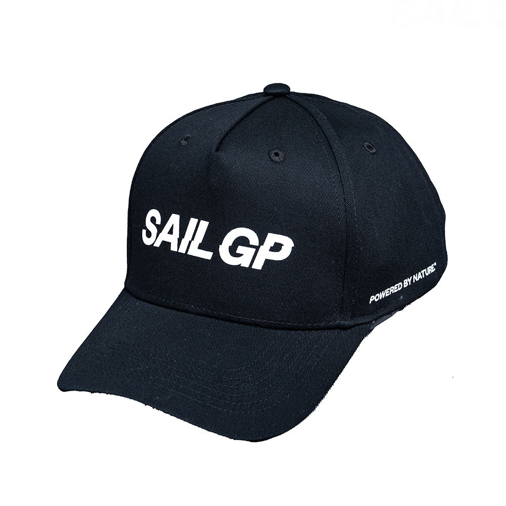 SailGP Curved Peak Cap, Black