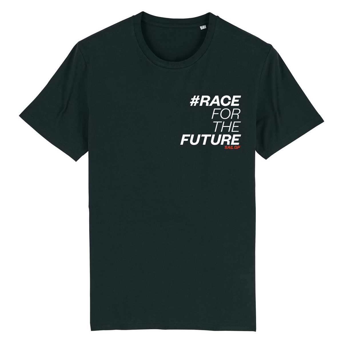 SailGP #RaceForTheFuture Black T-shirt
