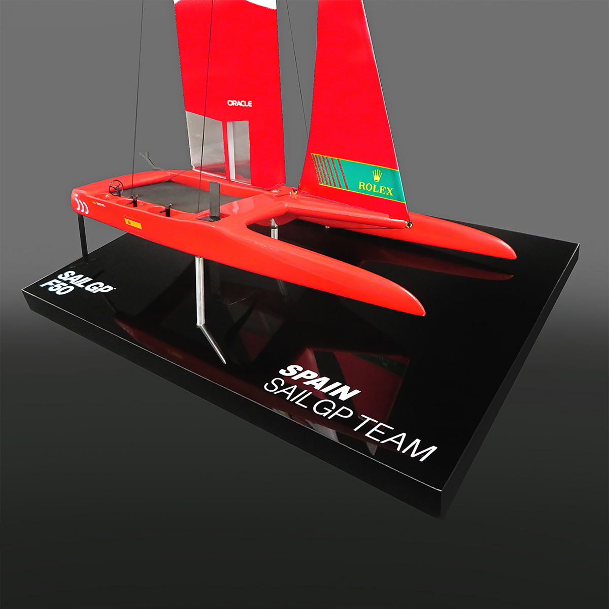 Team ESP F50 Catamaran Desk Model Replica