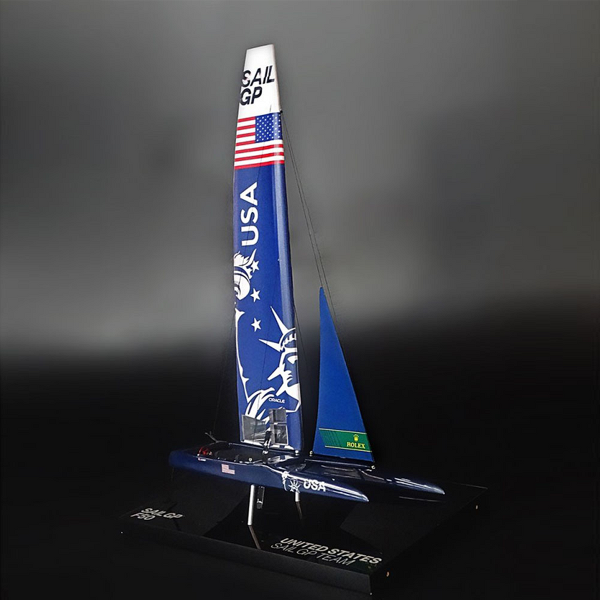 Team USA F50 Replica Catamaran Desk Model