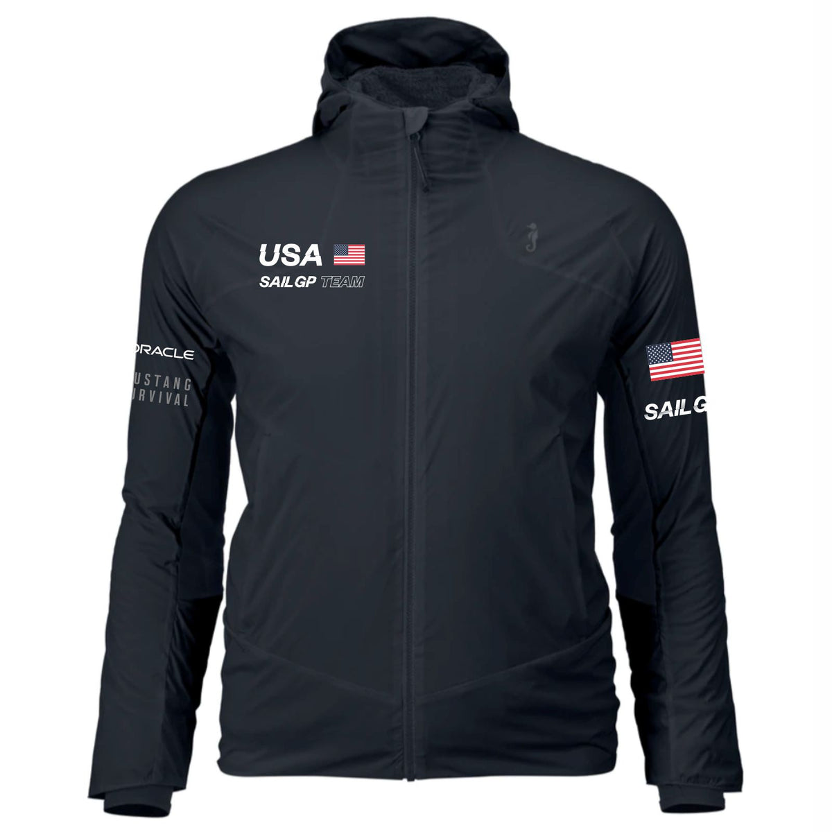 Team USA Men&#39;s Torrens Black Thermal Jacket