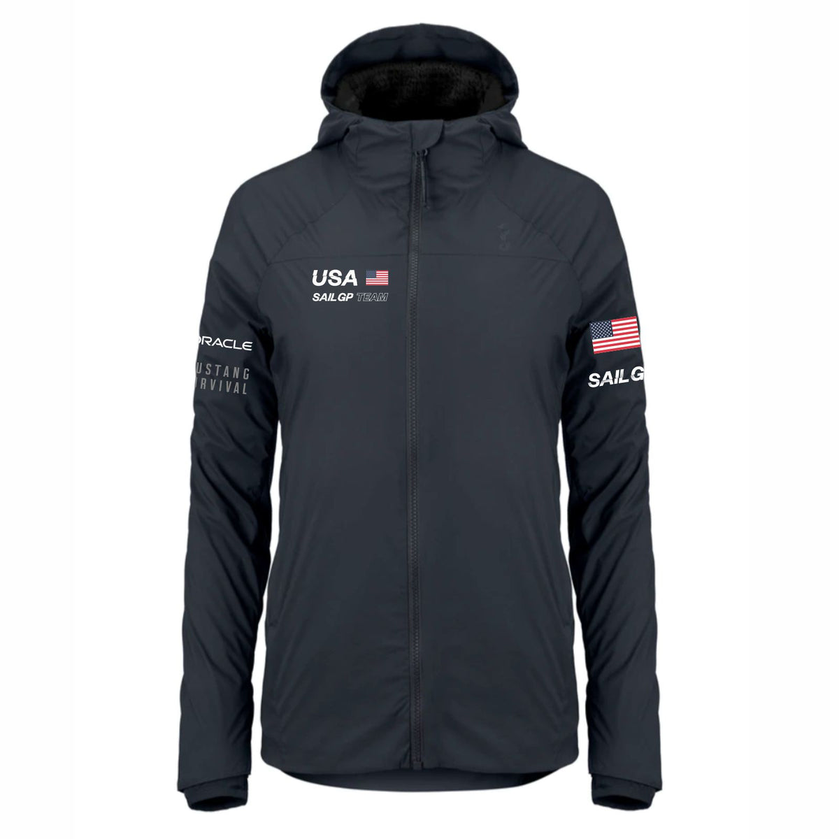 Team USA Women&#39;s Torrens Thermal Black Jacket
