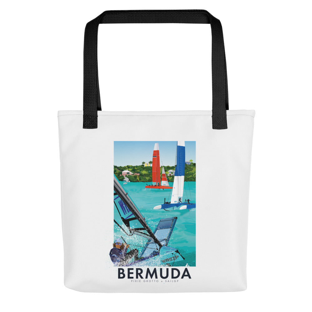 SailGP S3 Bermuda White Tote Bag