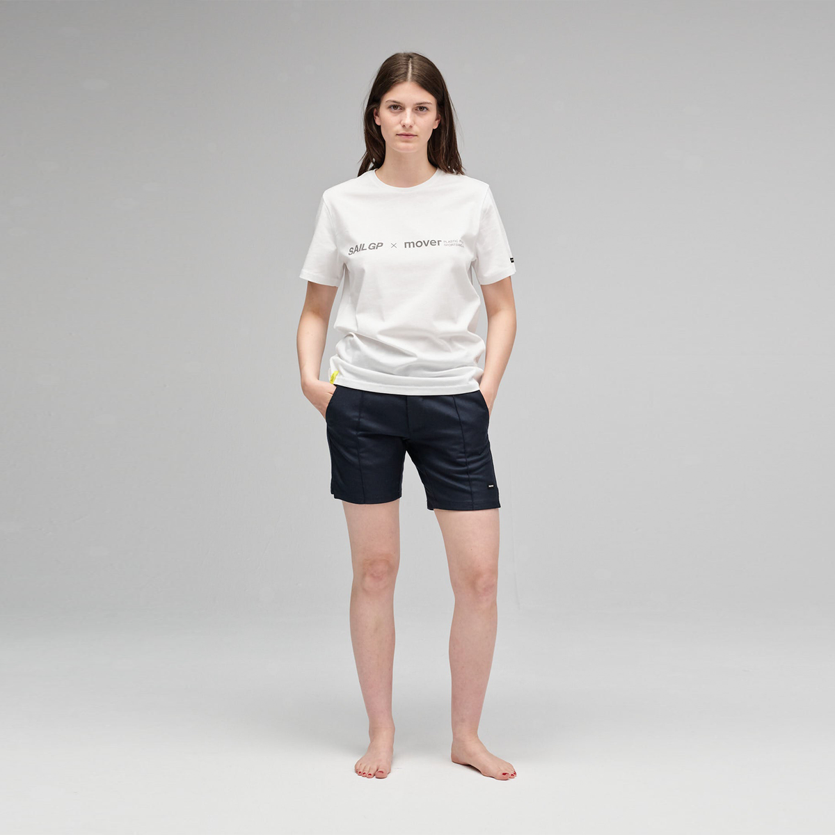 SailGP x Mover Organic Cotton White T-shirt