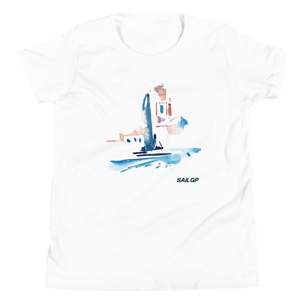 SailGP Youth Artist Collection White T-Shirt