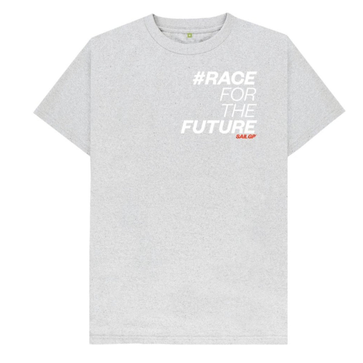 Grey #RaceForTheFuture T-Shirt (5872175087772)