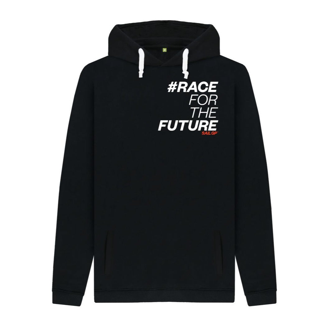 Black #RaceForTheFuture Black Hoody (5872250355868)