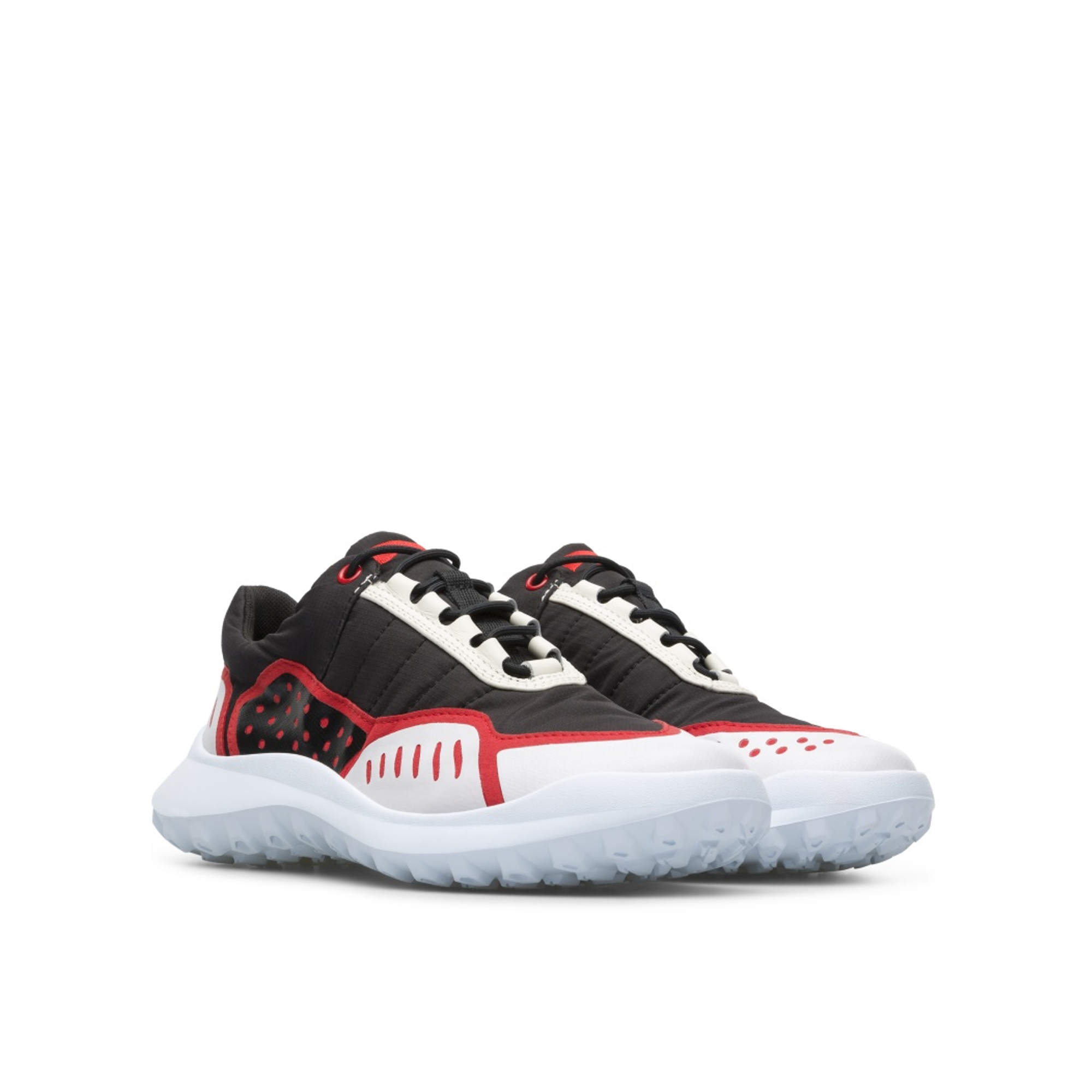Women's CRCLR Black & White Performance Sneaker