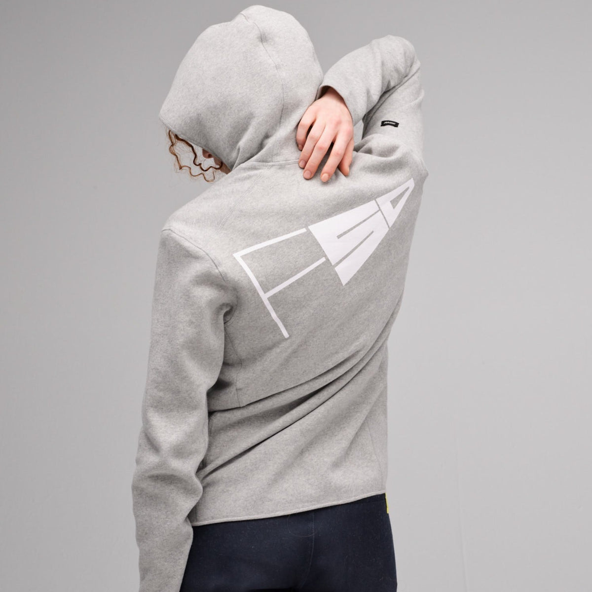 SailGP X MOVER Light Grey Pullover Hoodie