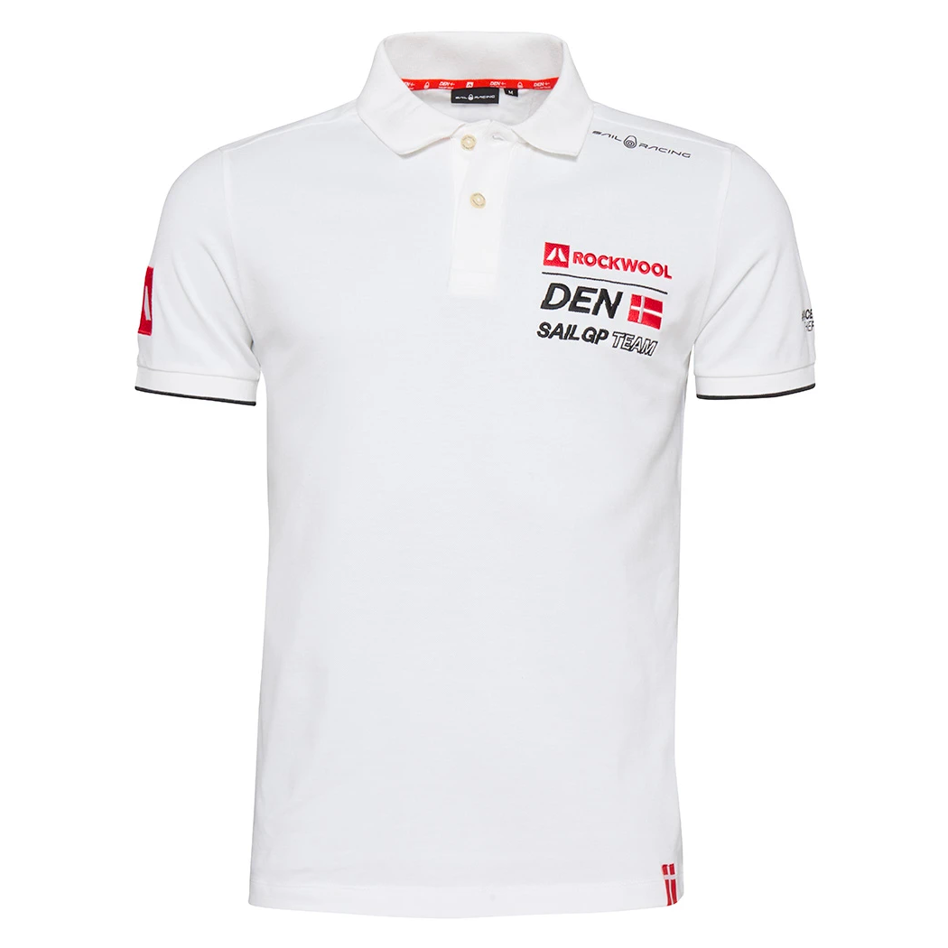 Denmark SailGP Polo White