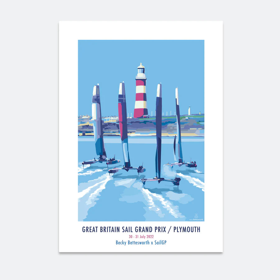 SailGP S3 Plymouth Unframed Poster